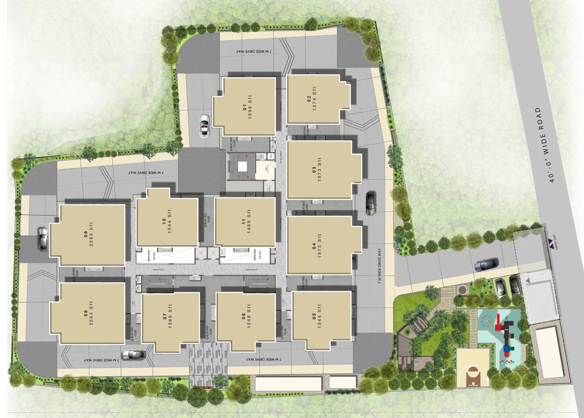 Aparna PalmWoods – 2 & 3 BHK Apartments in Kompally