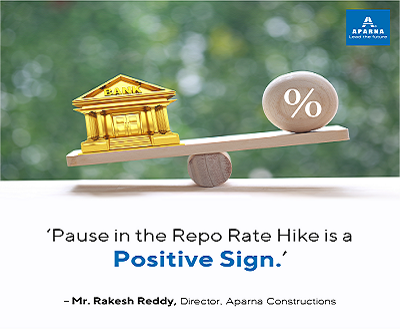 Impact of Pause in Hiking the ‘Repo Rate’ on the Real Estate & Finance Market